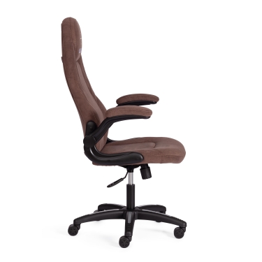 Кресло Tetchair BAZUKA флок , коричневый, 6