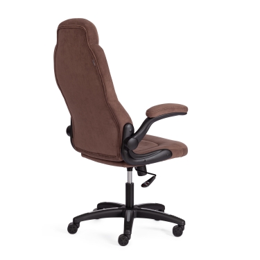 Кресло Tetchair BAZUKA флок , коричневый, 6