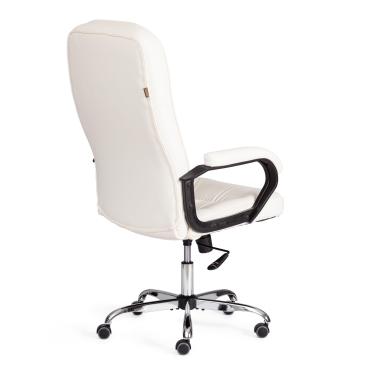 Кресло Tetchair СН9944 22 хром кож/зам, белый, 36-01
