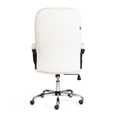 Кресло Tetchair СН9944 22 хром кож/зам, белый, 36-01