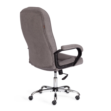 Кресло Tetchair СН9944 22 хром флок , серый, 29