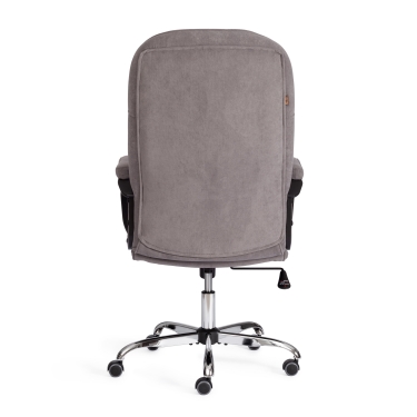 Кресло Tetchair СН9944 22 хром флок , серый, 29