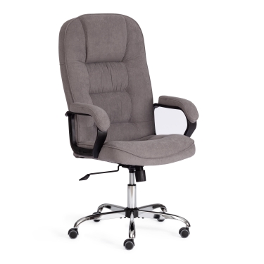Кресло Tetchair СН9944 22 хром флок , серый, 29