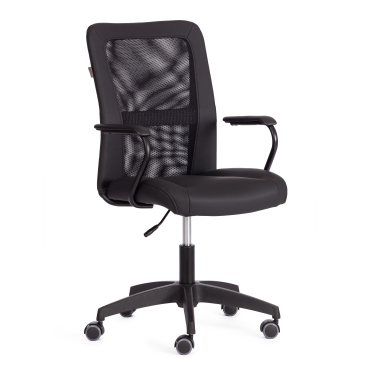 Кресло Tetchair STAFF кож/зам/ткань, черный, 36-6/W-11