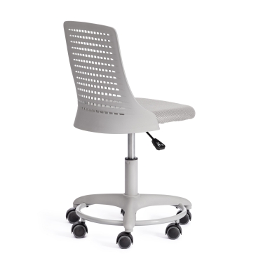 Детское кресло Tetchair Kiddy ткань, серый
