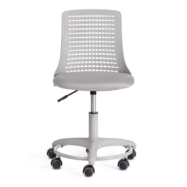 Детское кресло Tetchair Kiddy ткань, серый