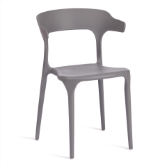 Стул Tetchair TON mod. PC36 / 1 шт. в упаковке пластик, 49,5 х 50 х 75,5 см , Dark-grey темно-cерый 15537