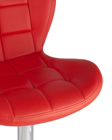 Стул барный Stool Group PORSCHE красный экокожа