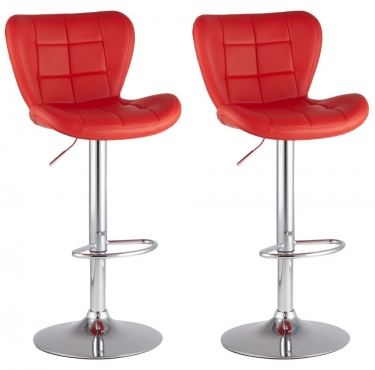 Стул барный Stool Group PORSCHE красный 2 шт. комплект