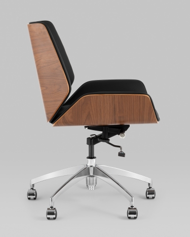 Кресло офисное Stool Group TopChairs Crown SN экокожа черный