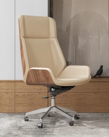 Кресло руководителя Stool Group TopChairs Crown SN бежевый