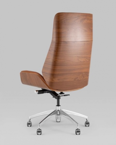 Кресло руководителя Stool Group TopChairs Crown SN коричневый