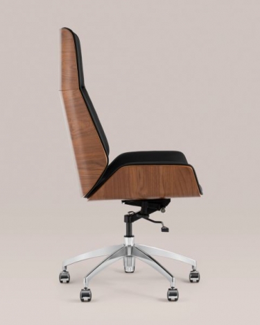 Кресло руководителя Stool Group TopChairs Crown SN черный