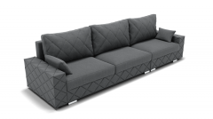 Диван Berhouse Мартин-2 угол левый/правый ЗР Цвет фасада Голубой Тип Левый/правый Материал фасада Металл/Велюр