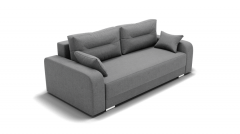 Диван Berhouse Модерн -1 ЗР Цвет фасада Светло серый Тип Прямой Материал фасада Металл/Велюр