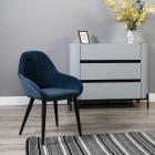 Стул R-home Kent Diag blue/черный