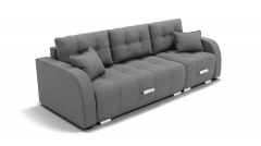 Диван Berhouse Нью Йорк-2 угол левый/правый ЗР Цвет фасада Голубой Тип Левый/правый Материал фасада Металл/Велюр