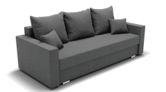 Диван Berhouse Олимп-1 ПБ ЗР Цвет фасада Серый Тип Прямой Материал фасада Металл/Велюр