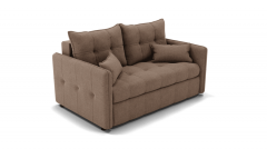 Диван Berhouse Палермо ЗР Цвет фасада Светло коричневый Тип Прямой Материал фасада Металл/Велюр