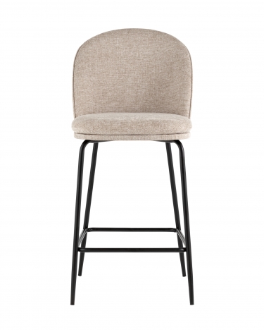 Стул полубарный Stool Group Echo Бежевый