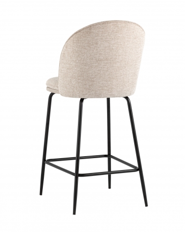 Стул полубарный Stool Group Echo Бежевый