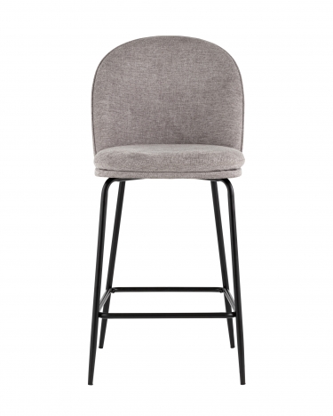 Стул полубарный Stool Group Echo Светло-серый
