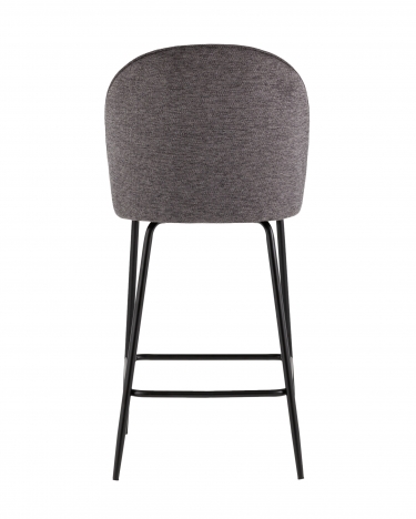Стул полубарный Stool Group Echo Темно-серый