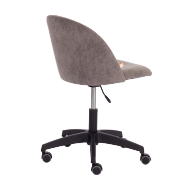 Кресло Tetchair MELODY PLT флок , серый, 29