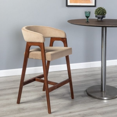 Кресло барное R-home Baxter Б Beige/натур