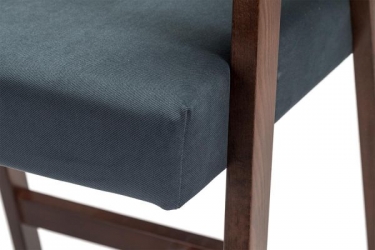 Кресло барное R-home Baxter Б Grey/Темный орех