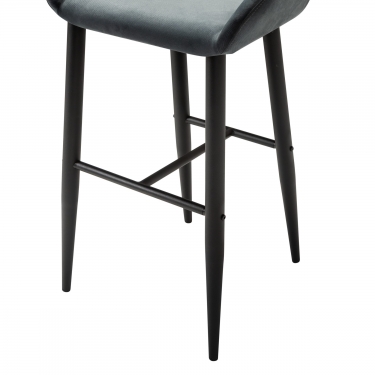 Стул R-home Kent бар Diag grey/черный