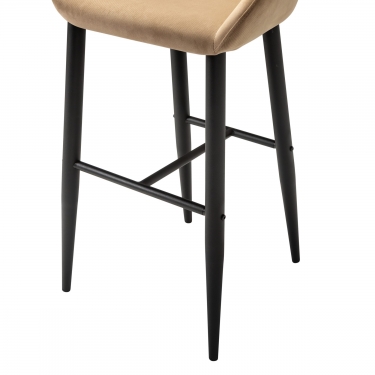 Стул R-home Kent бар Diag beige/черный