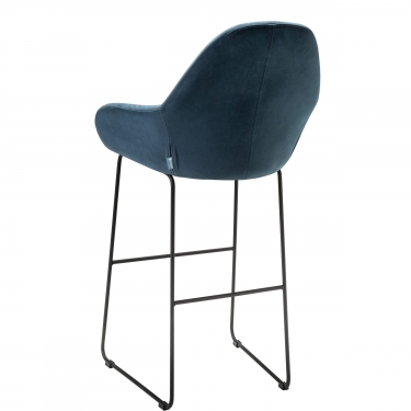 Стул R-home Kent бар Diag blue/Линк