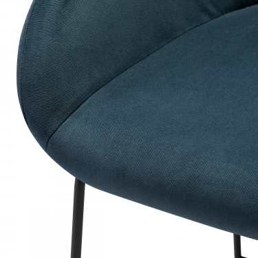 Стул R-home Kent полубар Diag blue/Линк