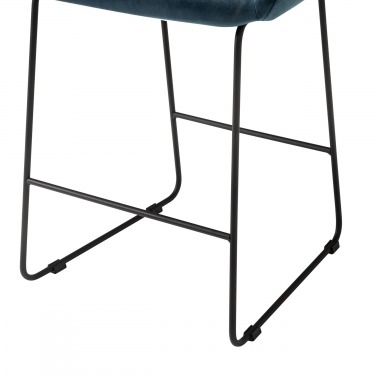 Стул R-home Kent полубар Diag blue/Линк