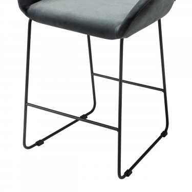 Стул R-home Kent полубар Diag grey/Линк
