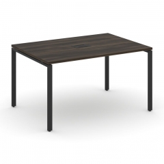 Стол переговорный 1 столешница Рива CONCEPT CN.PRG-013 Дуб Мали Черный