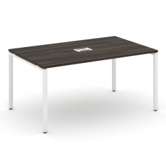 Стол переговорный 1 столешница Рива CONCEPT CN.PRG-014 Дуб Мали Белый