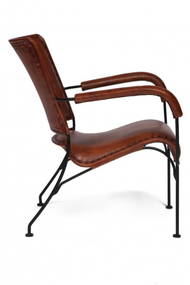 Кресло Tetchair Secret De Maison MAJOR mod. M-14530 металл/кожа буйвола, 655875, коричневый