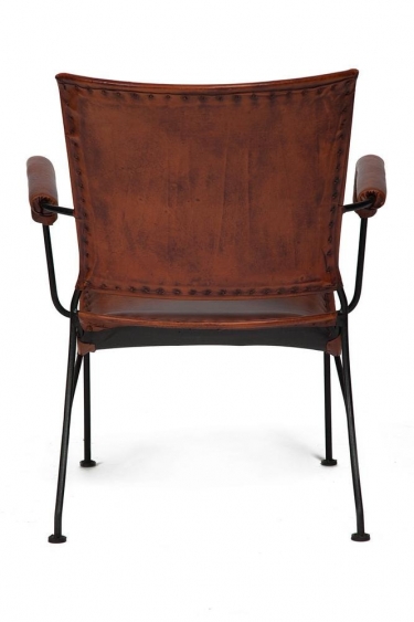 Кресло Tetchair Secret De Maison MAJOR mod. M-14530 металл/кожа буйвола, 655875, коричневый
