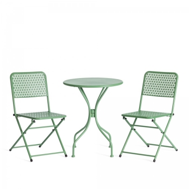 Стол Tetchair Secret De Maison Villa стальной сплав, D59х70см, зеленый