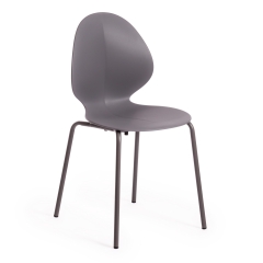 Стул Tetchair EBAY mod 03 / 1 шт. в упаковке металл/пластик, 52x46x83.5, серый