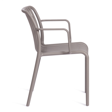 Кресло Tetchair LANCASTER mod. 38-1 / 1 шт. в упаковке пластик, 55.5 х 58 х 80 см, Grey Cерый 34630