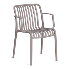 Кресло Tetchair LANCASTER mod. 38-1 / 1 шт. в упаковке пластик, 55.5 х 58 х 80 см, Grey Cерый 34630