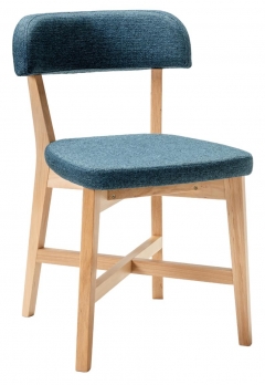Стул R-home Frank Pro БлюАрт/Натуральный бук