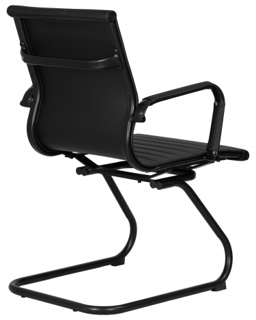 Офисное кресло для посетителей DOBRIN DOBRIN CODY BLACK черный