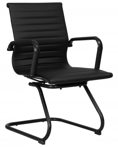 Офисное кресло для посетителей DOBRIN DOBRIN CODY BLACK черный