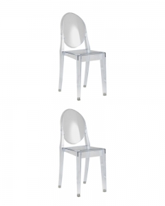 Стул Stool Group Victoria Ghost NEW прозрачный 2 шт.