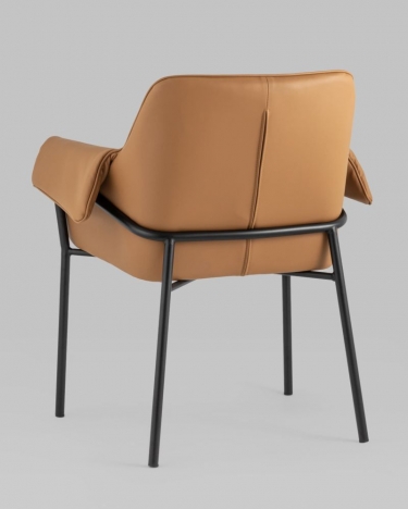 Стул Stool Group Бесс экокожа коричневый 2 шт.