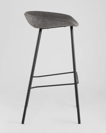 Стул барный Stool Group Beetle Lite PU серый 2 шт